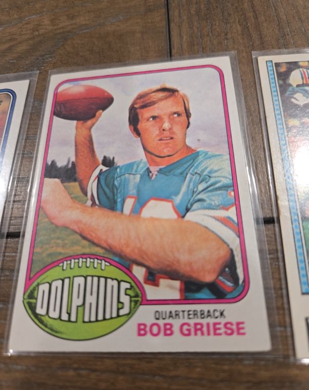 1976 Topps #255 Bob Griese — front