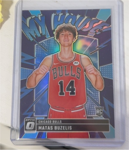2024-25 Panini Donruss Optic #15 Matas Buzelis My House — front
