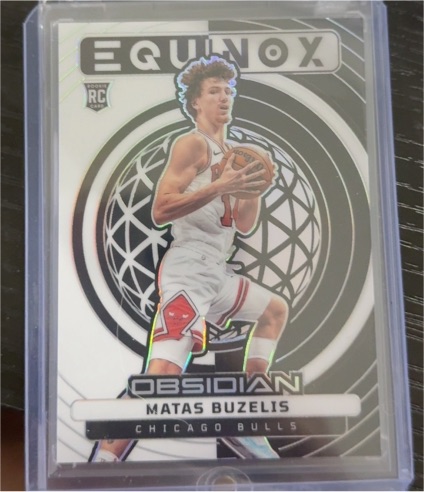 2024-25 Panini Obsidian Equinox #Matas Buzelis — front