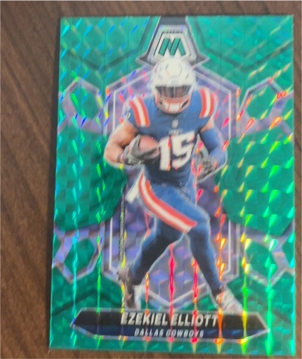 2024 Panini Mosaic #15 Ezekiel Elliott — front
