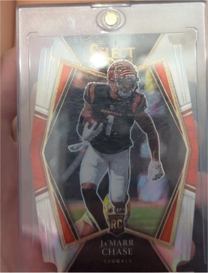2021 Panini Select Premier Level #147 Ja'Marr Chase — front
