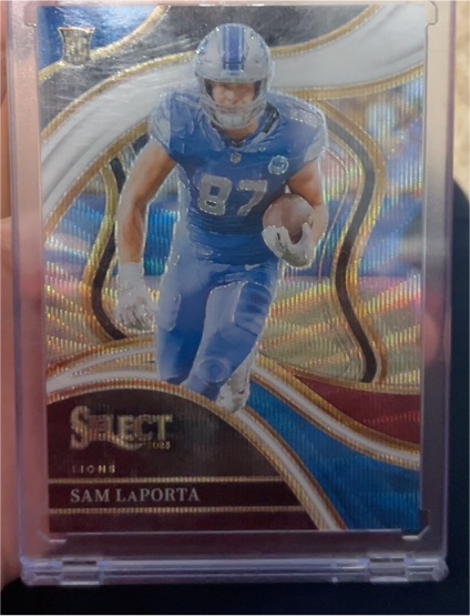2023 Panini Select Club Level #221 Sam LaPorta — front