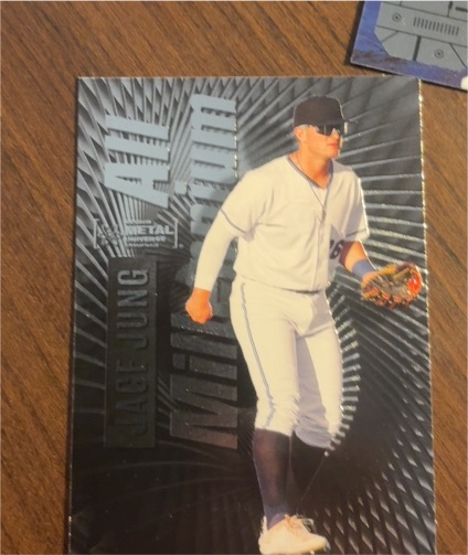 2023 Skybox Metal Universe Champions All Millennium #142 Jace Jung — front