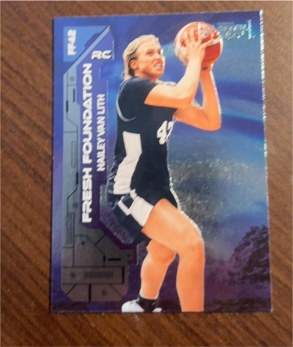 2023 SkyBox Metal Universe Champions #FF42 Hailey Van Lith — front