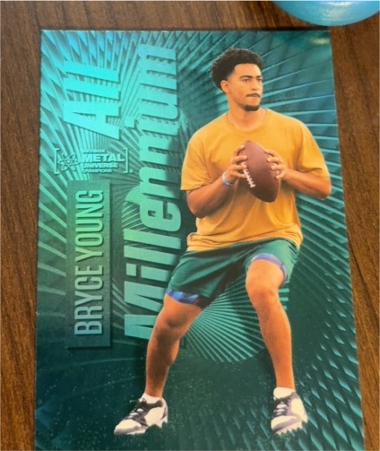 2023 Skybox Metal Universe Champions All Millennium #119 Bryce Young — front