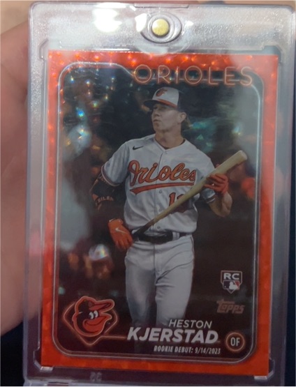 2024 Topps Update #US86 Heston Kjerstad — front