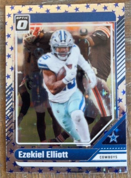 2024 Donruss Optic #51 Ezekiel Elliott Dallas Cowboys — front