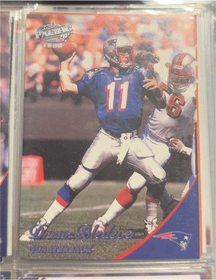 1999 Pacific #234 Drew Bledsoe — front