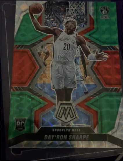 2021-22 Panini Mosaic #227 Day'Ron Sharpe — front