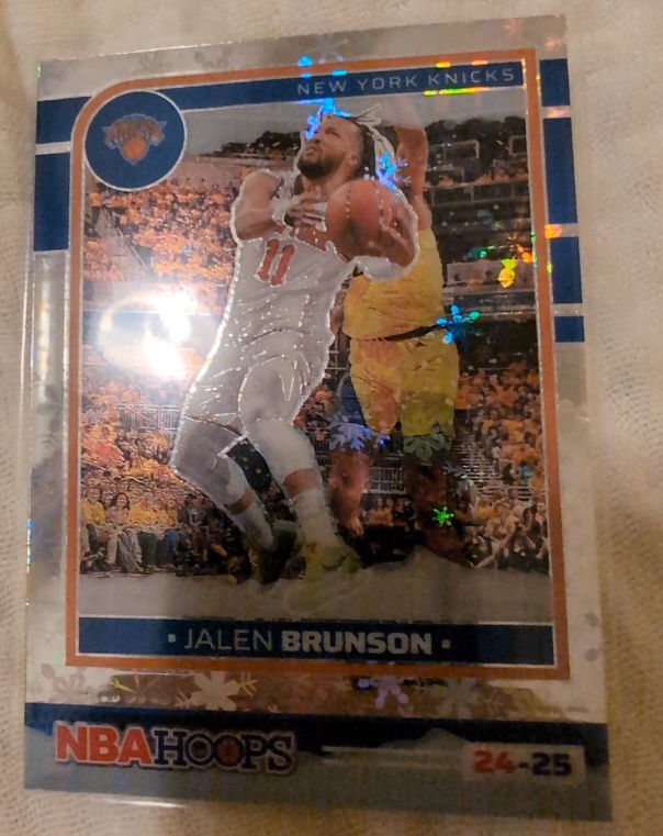 2024-25 Panini NBA Hoops #186 Jalen Brunson — front