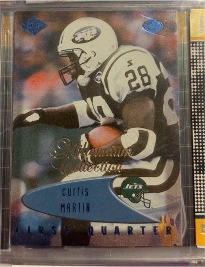 1999 Collector's Edge Odyssey #105 Curtis Martin — front