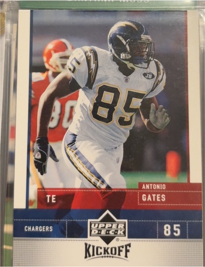 2005 Upper Deck Kickoff #85 Antonio Gates — front