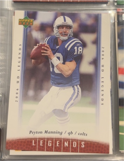 2006 Upper Deck Legends #98 Peyton Manning — front