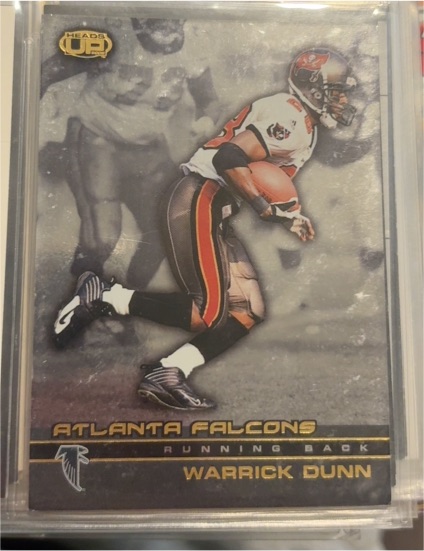 2002 Pacific Heads Up #? Warrick Dunn — front