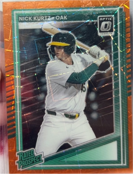 2025 Donruss Optic #154 Nick Kurtz — front