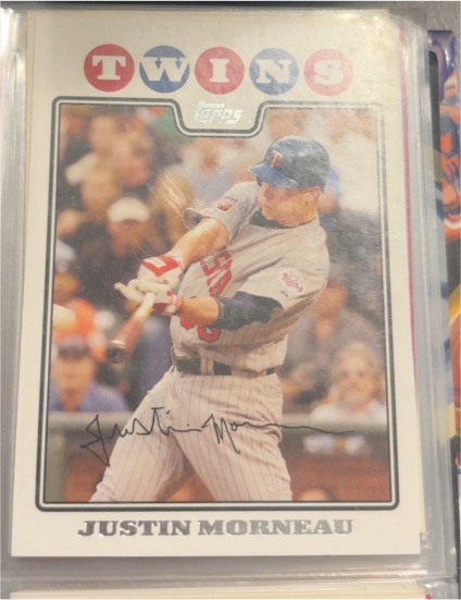 2008 Topps #110 Justin Morneau — front