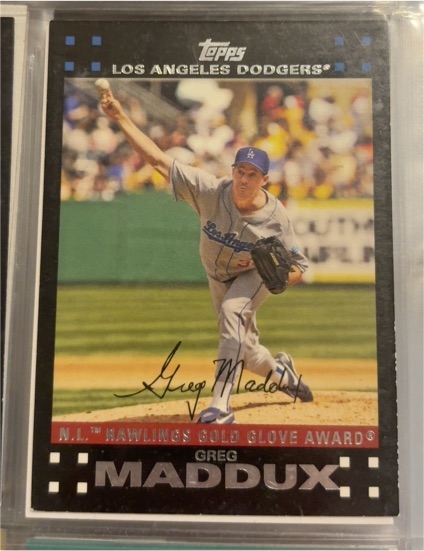 2007 Topps #311 Greg Maddux — front
