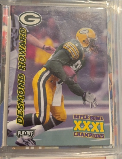 1997 Playoff Green Bay Packers Super Sunday XXXI #25 Desmond Howard — front
