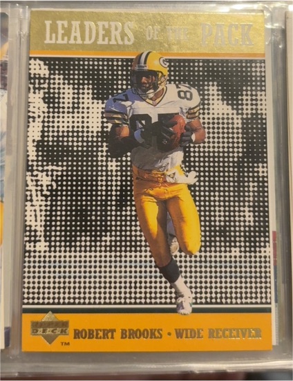 1996 Upper Deck Collector's Choice #GB83 Robert Brooks — front