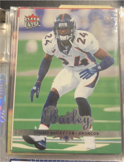 2006 Fleer Ultra #60 Champ Bailey — front