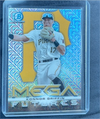2025 Bowman Chrome #BMF-22 Konnor Griffin Mega Futures — front