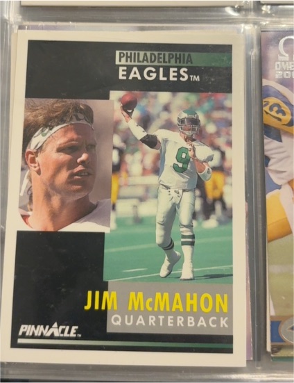 1991 Pinnacle #237 Jim McMahon — front