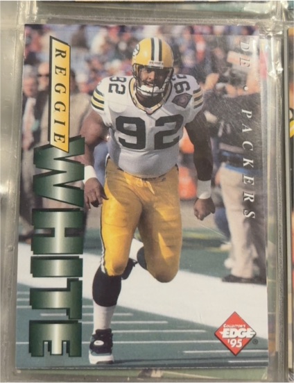 1995 Collector's Edge #75 Reggie White — front