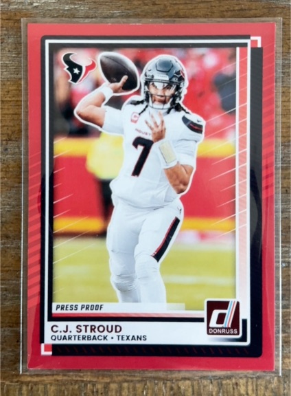 2025 Panini Donruss #237 C.J. Stroud — front