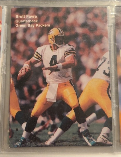 1991 Sports Illustrated #Brett Favre Green Bay Packers — front