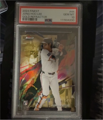 2024 Topps Finest #44 Jung Hoo Lee — front