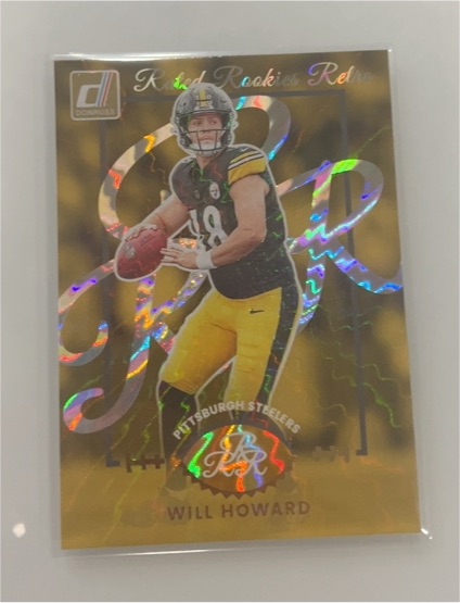 2025 Donruss Rated Rookies Retro #15 Will Howard — front