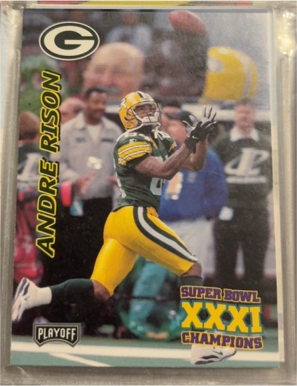 1997 Playoff Green Bay Packers Super Sunday #27 Andre Rison — front