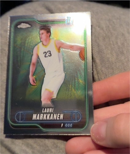 2024-25 Topps Chrome #37 Lauri Markkanen — front