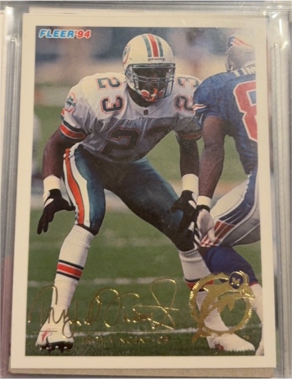 1994 Fleer Football #285 Troy Vincent — front