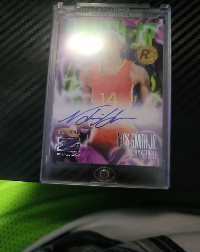 2023 Skybox Z-Force Nick Smith Jr. Rookie Autograph — front
