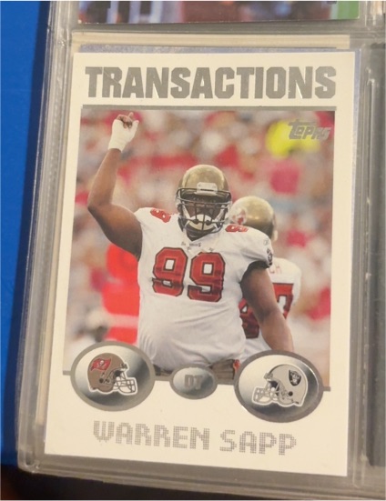 2004 Topps #249 Warren Sapp — front