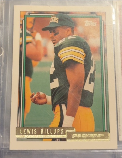 1992 Topps #661 Lewis Billups — front