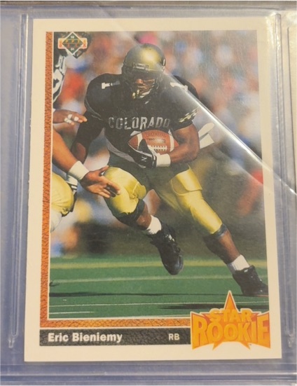 1991 Upper Deck #2 Eric Bieniemy — front