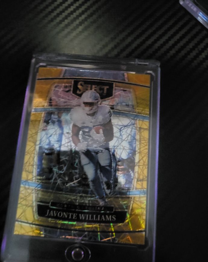 2022 Panini Select Draft Picks #64 Javonte Williams — front