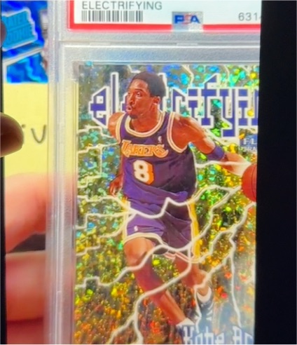 1996 Fleer Electrifying #Kobe Bryant — front