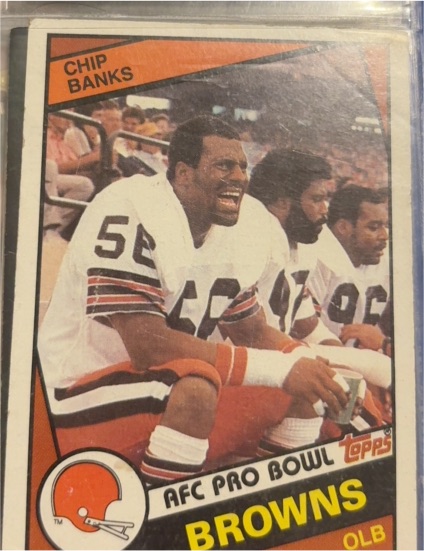 1984 Topps #49 Chip Banks — front