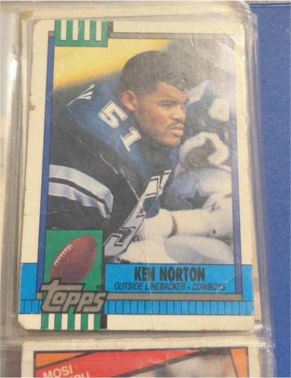 1990 Topps #486 Ken Norton — front