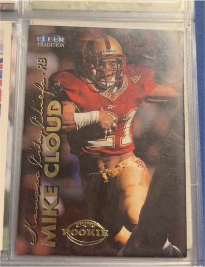 1999 Fleer Tradition #261 Mike Cloud Rookie — front