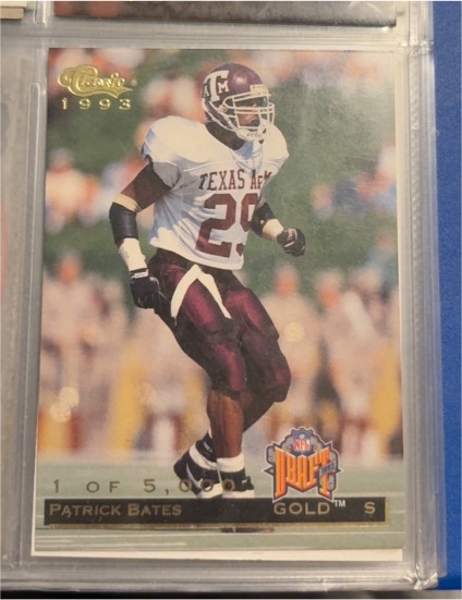 1993 Classic Draft Gold #84 Patrick Bates — front
