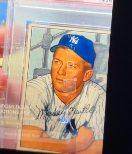 1996 Bowman's Best #20 Mickey Mantle — front
