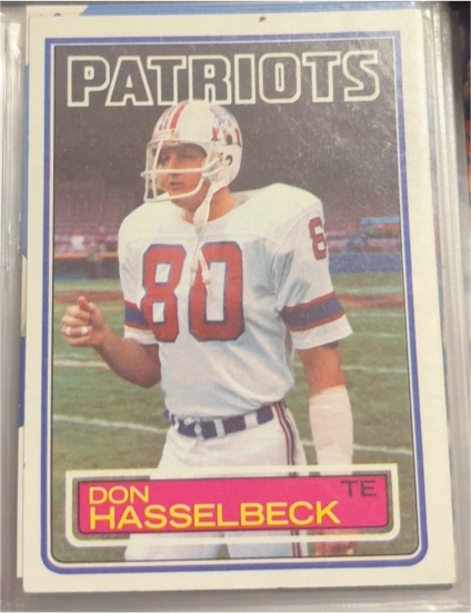 1983 Topps #331 Don Hasselbeck — front