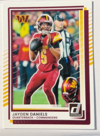 2025 Donruss #28 Jayden Daniels — front