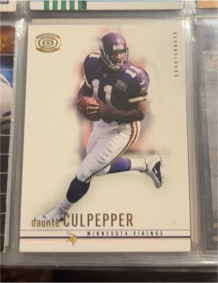 2001 Pacific Dynagon #52 Daunte Culpepper — front