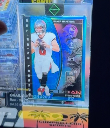 2024 Panini Obsidian #209 Baker Mayfield — front