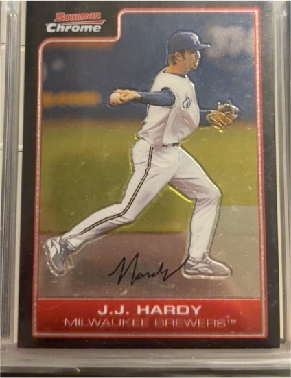 2006 Bowman Chrome J.J. Hardy — front